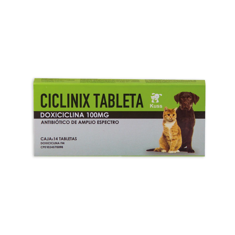CICLINIX X 14Tab (DOXICICLINA100MG)