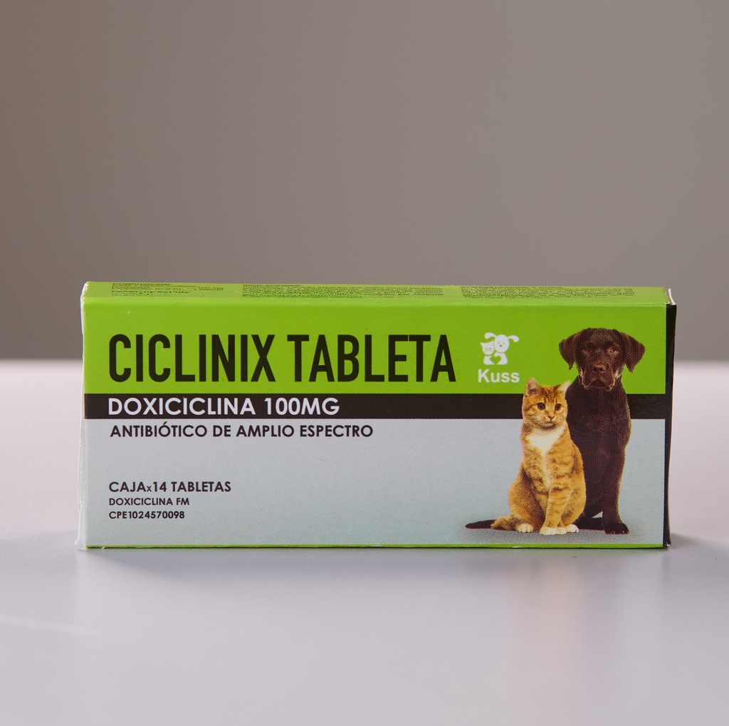 CICLINIX X 14Tab (DOXICICLINA100MG)