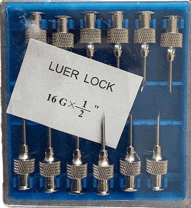 AGUJA REUSABLE 1x12UND 16Gx 1/2"