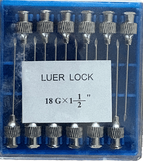 AGUJA REUSABLE 1x12UND 18Gx 1 1/2"