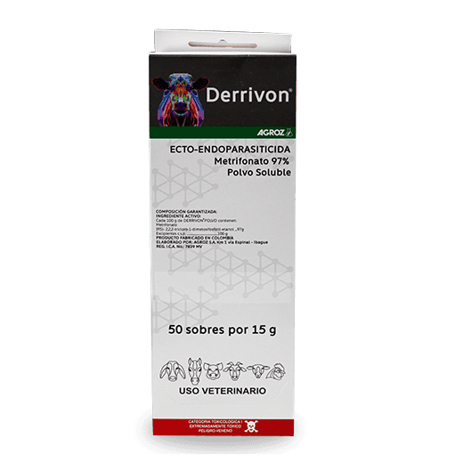 DERRIVON (METRIFONATO) 50und x 15gr