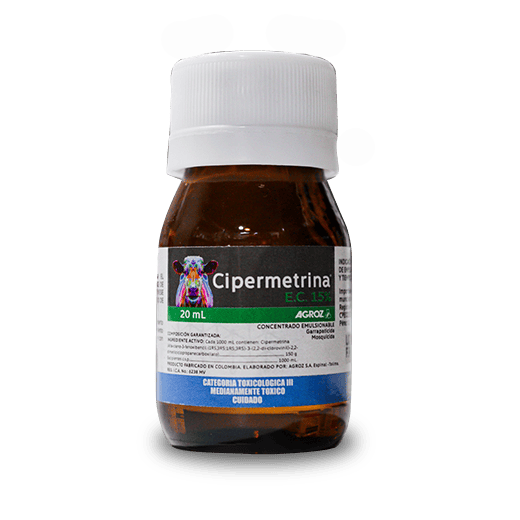 CIPERMETRINA AGROZ 15% X 20ml
