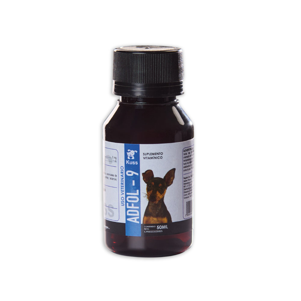 ADFOL-9 x 50ml (ACIDO FOLICO 5mg MASCOTAS) 