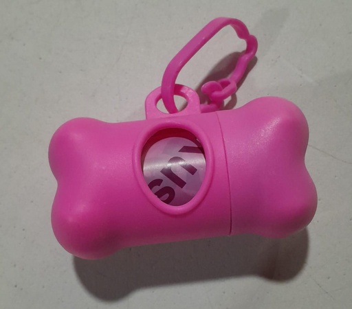 [POP-K074] HUESO  C/BOLSA ECO FUCSIA
