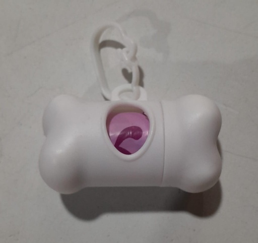 [POP-K076] HUESO  C/BOLSA ECO BLANCO
