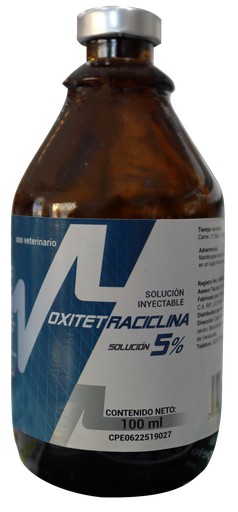 [FMV083] OXITETRACICLINA 5%  SOL x 100ml 