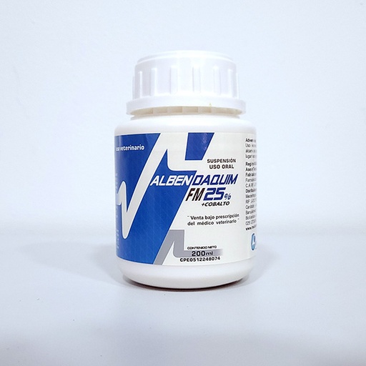 [FMV031] ALBENDAQUIM 25% x 200ml