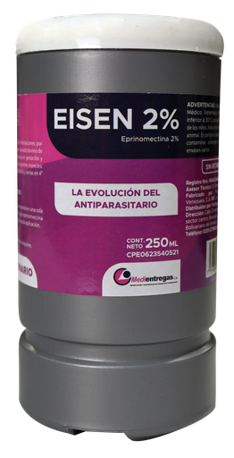 [FMV122] EISEN 2% x 250ml (EPRINOMECTINA 2%)